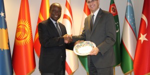 Ghanaian Amb with FT at TAA